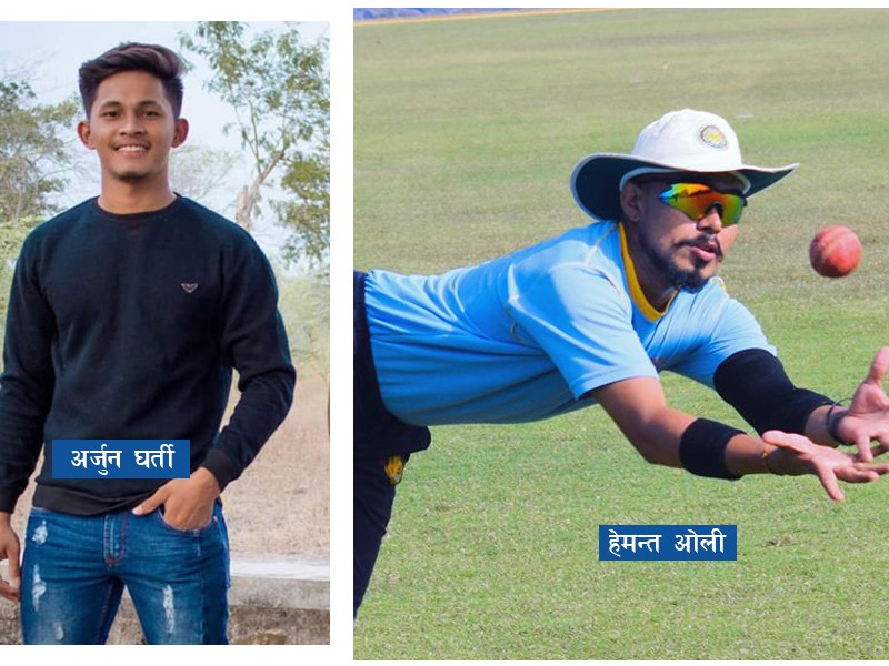 प्रधानमन्त्री कप राष्ट्रिय क्रिकेटमा रुकुम पश्चिमका २ खेलाडी 